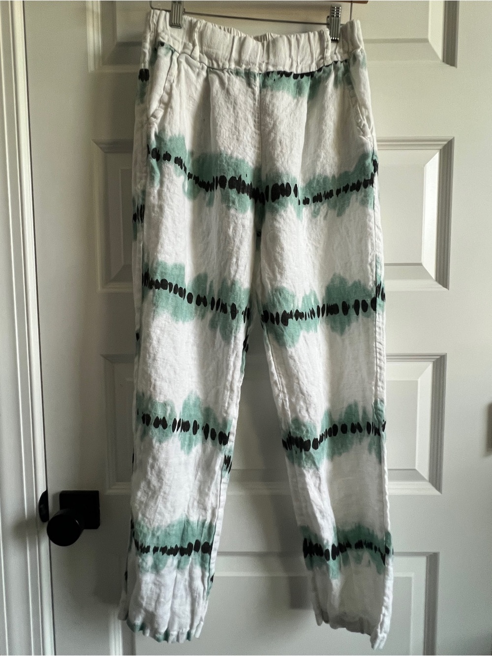 BRAND BAZAR Made in Italy Linen Pant See Measurements